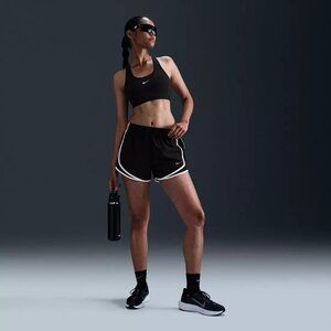 NWT Womens Nike Med Dri FIT Tempo Mid Rise Brief Lined Running Hiking Shorts